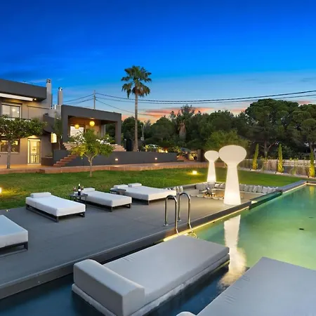 Villa Chania Lux With Heated Pool