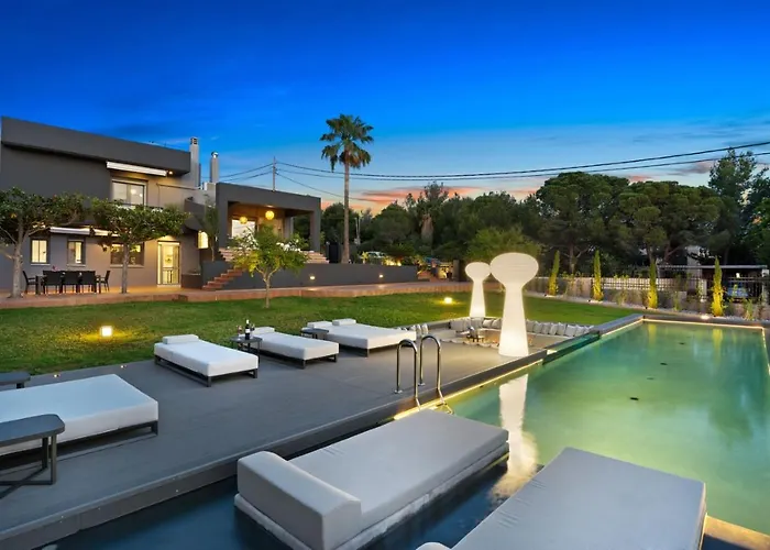 Willa Chania Lux With Heated Pool