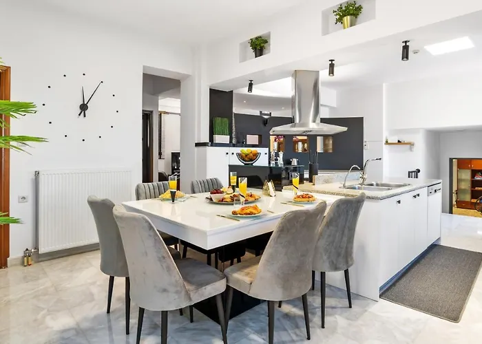 Chania Lux With Heated Pool ヴィラ