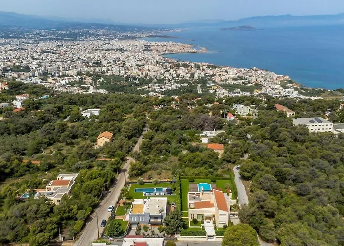 Chania Lux With Heated Pool *