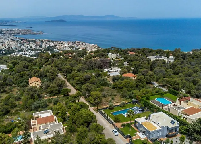 Chania Lux With Heated Pool ヴィラ