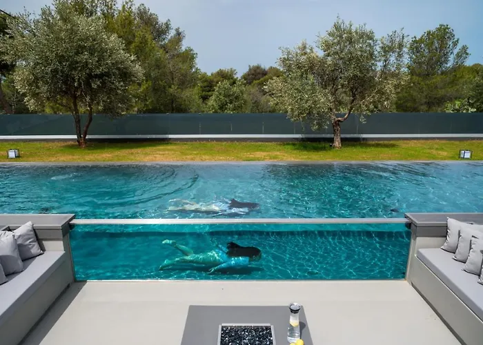 ヴィラ Chania Lux With Heated Pool